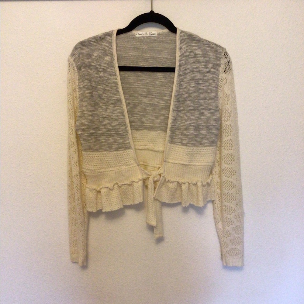 Cute reworked tie sweater by closet space
